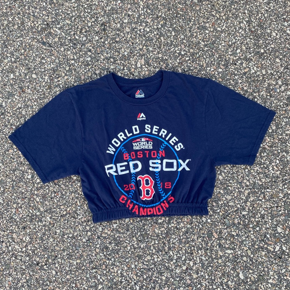 Boston Red Sox Crop Top